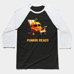 Pumkin Reads Baseball T-Shirt